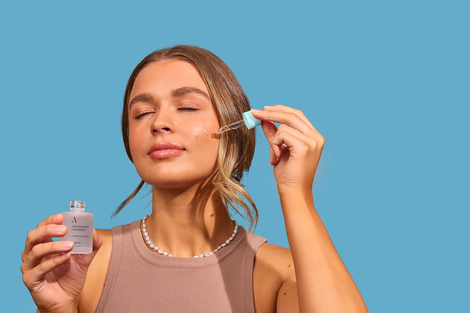 Azure Antioxidant Face Tanning Serum